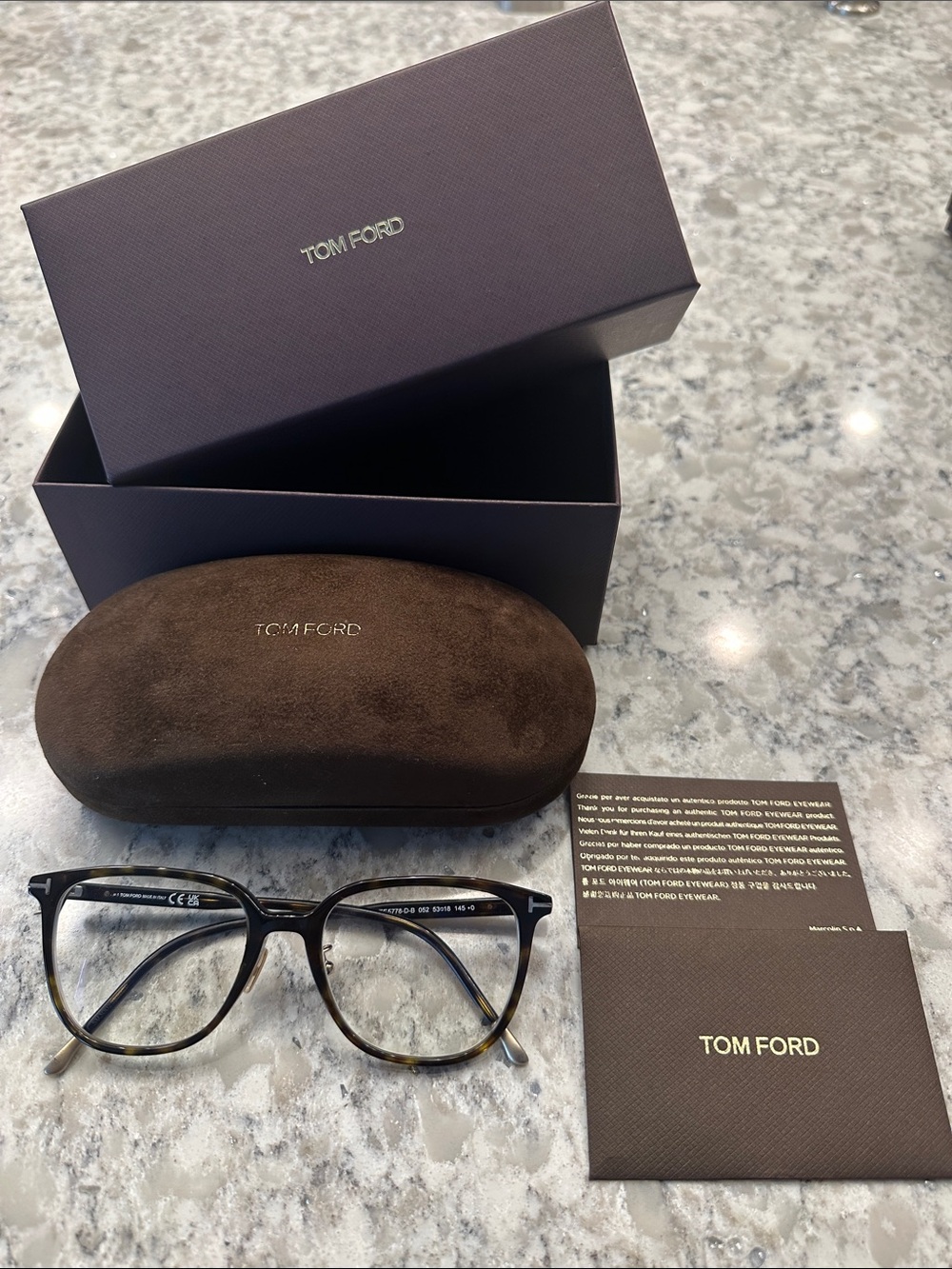 Tom Ford Branded Eyewear & Accesaories